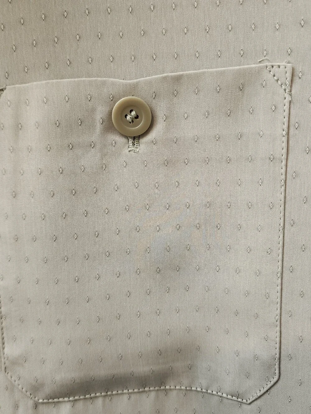 Vtg Franco Vessi Men’s Shirt Jacket 2X Franco Polyester Microfiber Shacket 90s